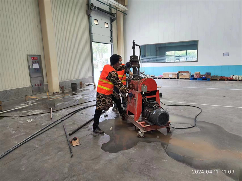 漳州厂房地面下沉塌陷注浆加固施工